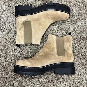 Marc Fisher Pirro Suede Leather Boots